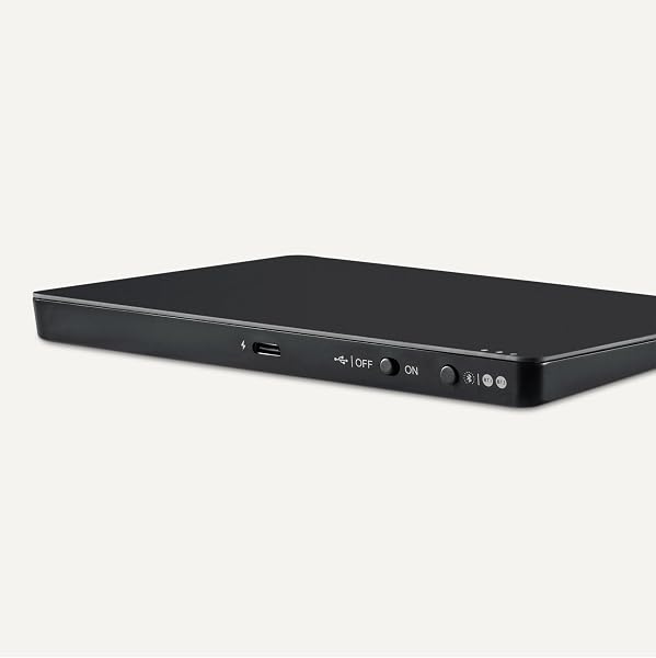 Amazonベーシック マルチタッチトラックパッド デュアルデバイスコントロール対応 Windows PC用ワイヤレスタッチパッド (Mac OS非対応) 16.3cm 1.8mケーブル付属 ブラック - 3