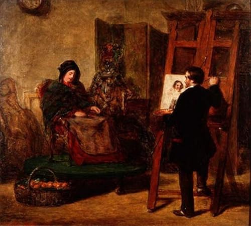 Impression d'affiches d'art William Powell Frith, reproduction sur toile haut de gamme 60x90