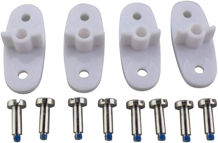 Fytoo Accessories for Hubsan Zino H117S Aerial Four-axis Aircraft Blade clamp Accessories Remote Drone 4pcs Paddle Block with Screws (Red)