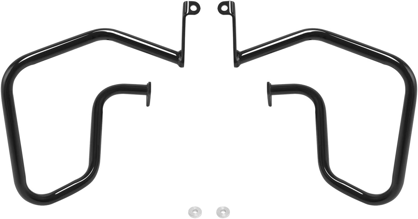 TCMT Black Saddlebag Engine Guard Highway Crash Bars Fit For BMW R18 B 2022-2025 R18 Transcontinental 2022-2025