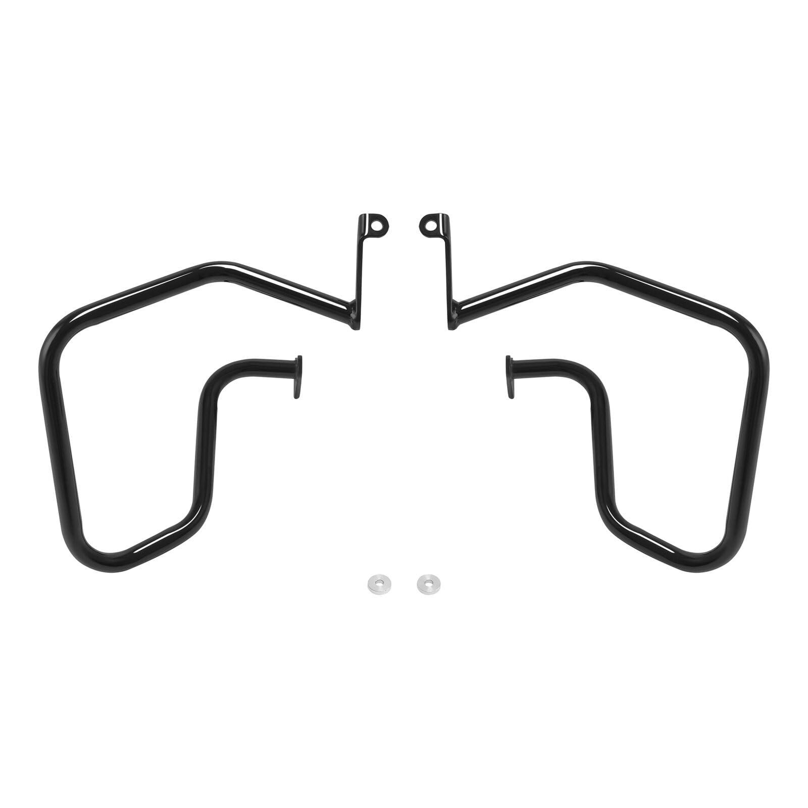 Amazon.com: TCMT Black Saddlebag Engine Guard Highway Crash Bars