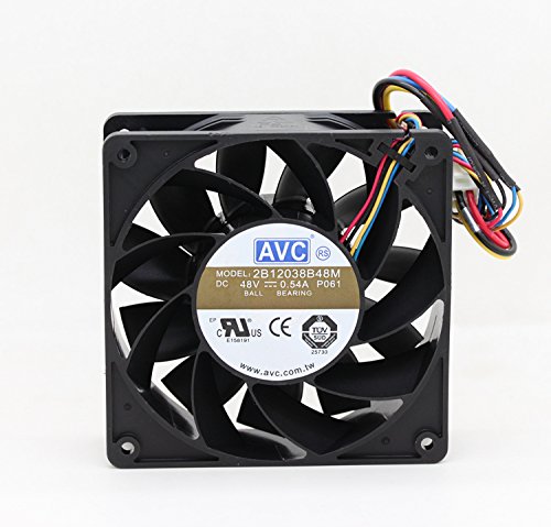 AVC 2B12038B48M P076 DC 48V 0.54A 120x120x38mm 4-Wire computer Cooling Fans - //coolthings.us