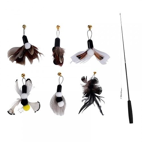 DONGKER 7 piezas de juguetes para gatos