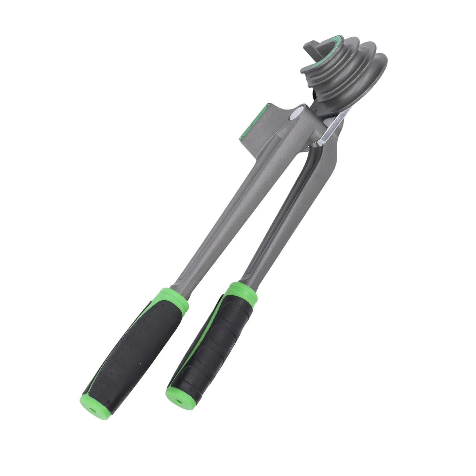 Piegatubi, Piegatubi 3 in 1 1/4" 3/8" 1/2", utensile in lega di alluminio da 180 gradi con impugnatura in gomma