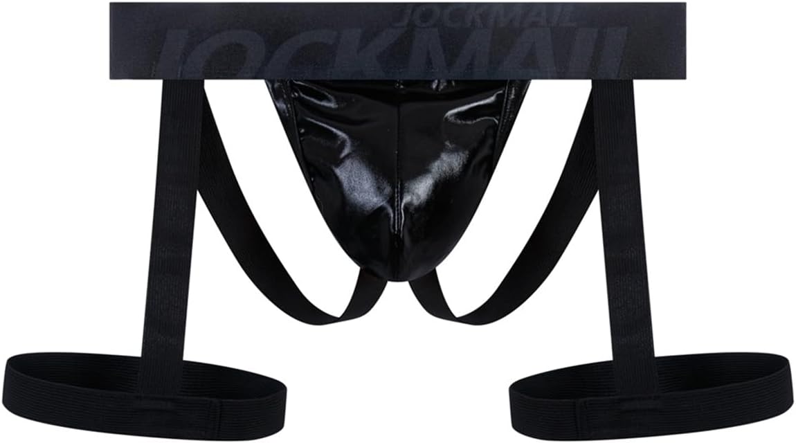 JOCKMAIL Mens Jockstrap Athletic Supporter Jockstrap Thongs Underwear Male Underpants Jock Strap - Image 2