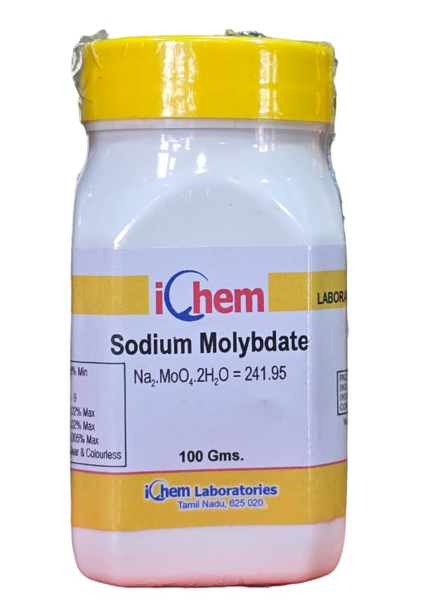 ICHEM Sodium Molybdate (100GM) Assay 98% (Lab use only) (B0D3VN7FK3) Amazon Price History, Amazon Price Tracker