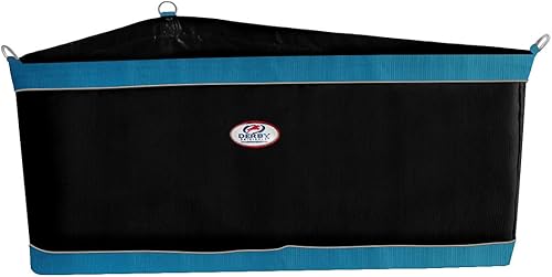 Miniatura 5 de Tahoe Tack Comedero patentado para heno de esquina para caballos con fondo súper resistente y 1200D diseñado para remolques y puestos