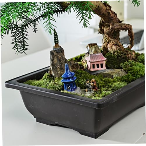 Pots de fleurs rectangulaires pour bonsaï avec drainage pour éviter le pourrissement - 5