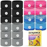 HIONXMGA 10 Pairs Motion Sickness Bands – Natural Anti Nausea Acupressure Wristbands for Morning & Motion Sickness Relief – Ideal for Car, Cruise & Flight Travel – for Adults and Kids