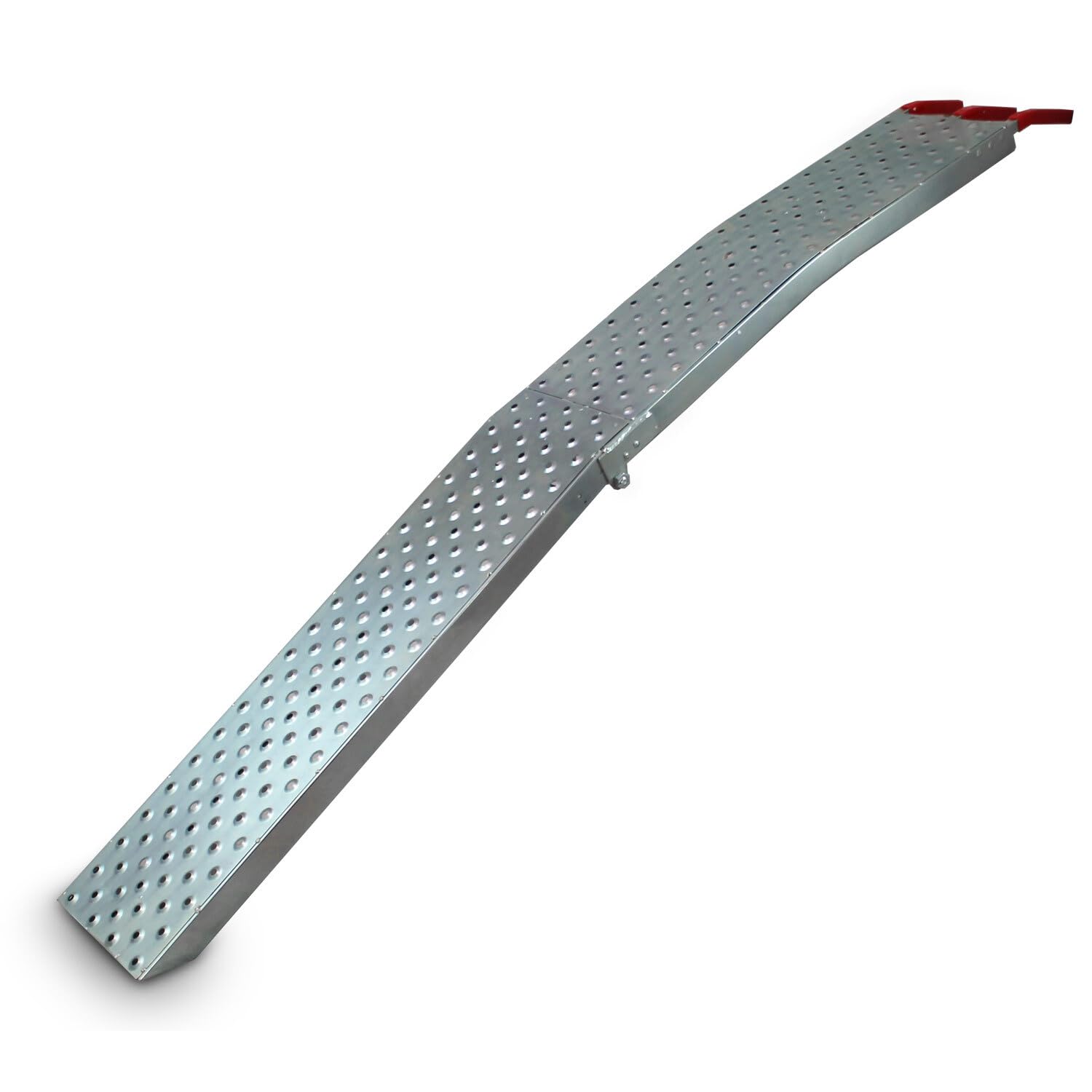 Bituxx 1x Auffahrrampe Verladerampe Quadrampe Motorradrampe Klappbar Stahl bis 400kg Länge 1,76m