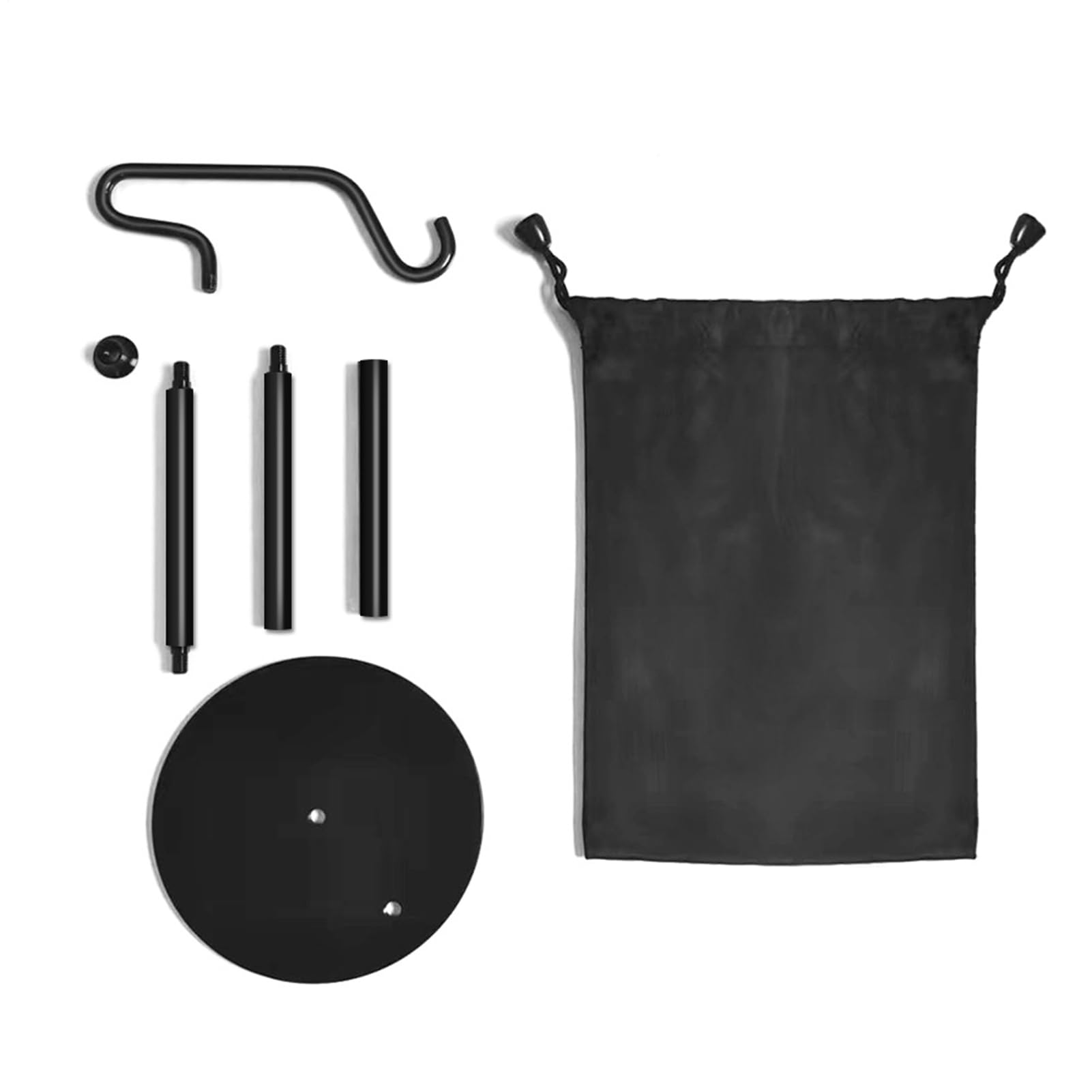 Laterne Mast Camping – Laterne Masting Hanger – leichter – faltbar – Höhe – verstellbar – Laternenständer – Aluminium – Camping – Nocken mit Solarleistung für Tischzubehör