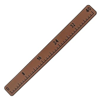 Fish Ruler for Boat 40in Foam Fishing Measuring Tool with 3M Self-Adhesive Backing for Boats Sailboats Yachts Kayaks
