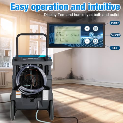 MOUNTO 310 Pints LGR Commercial Dehumidifier Review