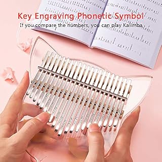 GWXLD Pouce Piano, 17 Clés Kalimba Type De Chat Piano à Pouce, Exquis Instrument De Musique pour Marimba pour Enfants… - Les Beatles, Paul McCartney, John Lennon, RIngo Starr, George Harrison GWXLD Pouce Piano, 17 Clés Kalimba Type De Chat Piano à Pouce, Exquis Instrument De Musique pour Marimba pour Enfants… – Image 3