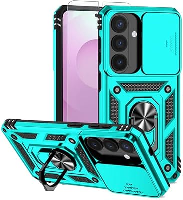 Samsung Galaxy S26 Case with Camera Cover & Kickstand Ring