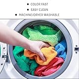 Makooz 2 Cotton Banded Bath Mats – Not Bathroom Rug - 50x70 CM 100% Ring Spun Cotton – Machine Washable, Ultra Soft, Water Absorbent, Quick Drying Plush Shower Bathroom Foot Towel - Navy - Image 5