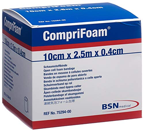 BSN medical Comprifoam 0,4 cm x 10 cm x 2,5 m, rollo de 1 unidad