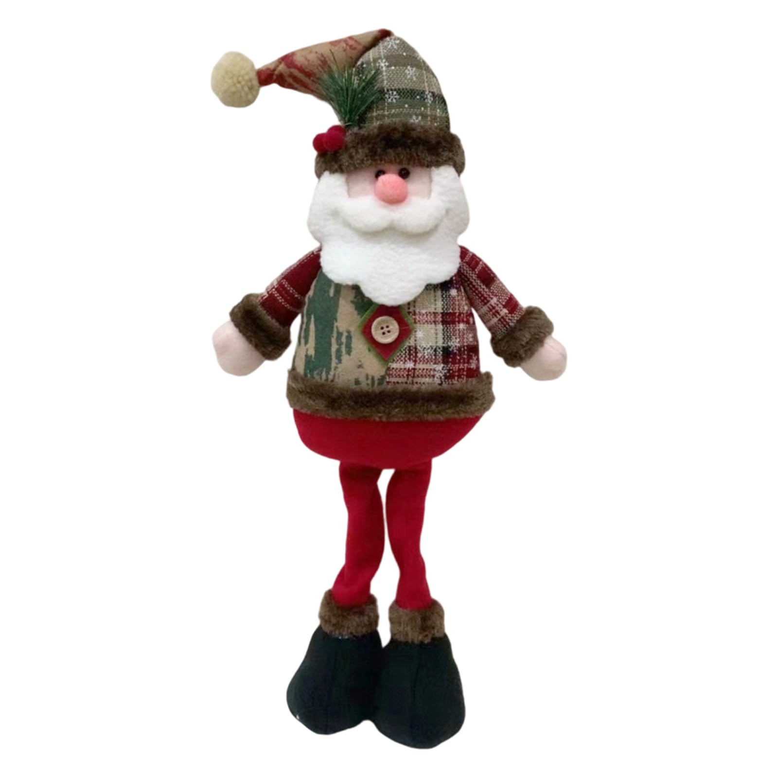 Kalttoy Christmas Dolls & Reindeer Ornaments, Holiday Decoration Figurines for Tree Decor Christmas Doll Ornaments