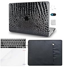 Black Crocodile Leather