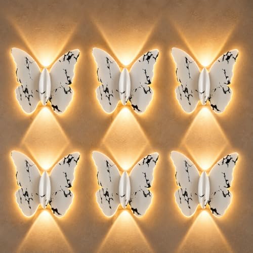 Image of Gesto 12W Waterproof Led Wall Light for Home Decoration - Up Down 2-Way LED Wall Lamp | IP65 Outdoor Fancy Wall Lights for Balcony,Gate,Elevation,Garden,Patio | Decorative Wall Mount Light -Pack of 6