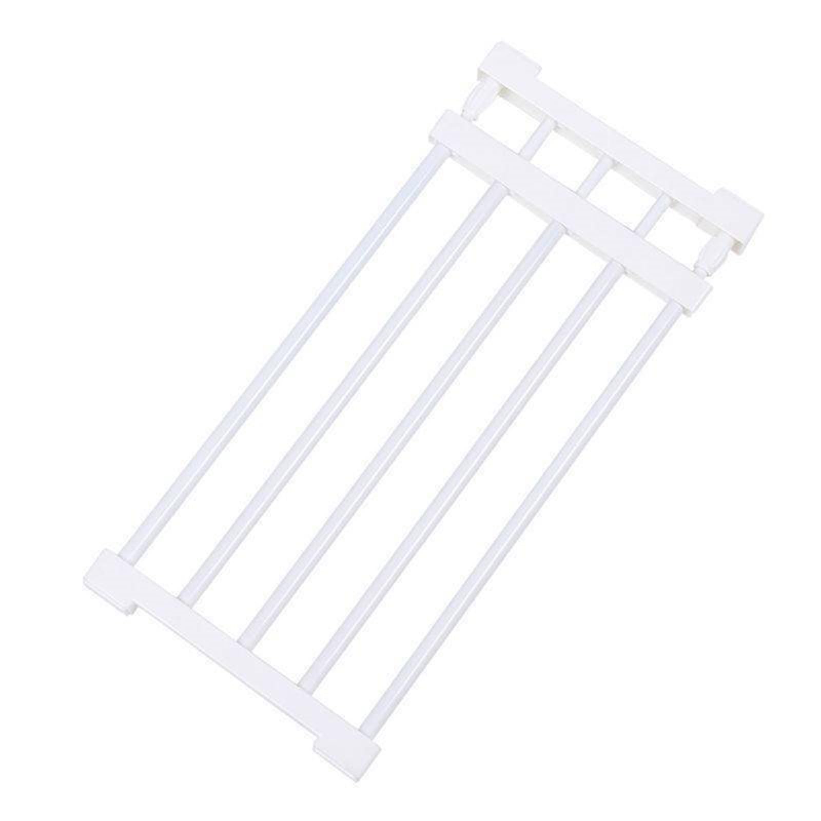 Barriere de Securite Enfant Rétractable Escalier Intérieur Hautement Empilable ABS