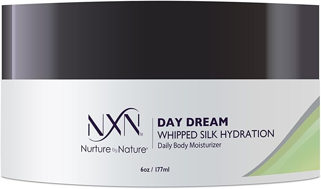 NxN Day Dream Whipped Body Cream Silky Hydrating Natural Formula with Amazonian Cacay, 6 Oz