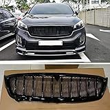 DKLIMA Radiator Kühlergrille Mittelnetz Grilles für Kia Sorento 2015-2017，Auto Styling Zubehör Mitte Kühlergrill Frontstoßstangengrill