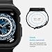 Spigen for Apple Watch Series 11/10 46mm Band with Case, Vault Pro Protective TPU Cover with Strap - Matte Black
