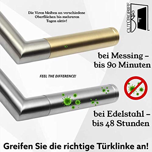 Maniglia per porta in ottone di alta qualità