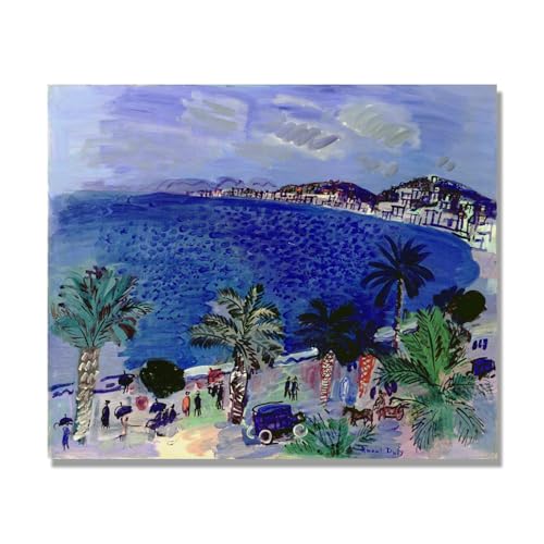 Impression sur toile célèbre Raoul Dufy décoration moderne maison salon 40x48
