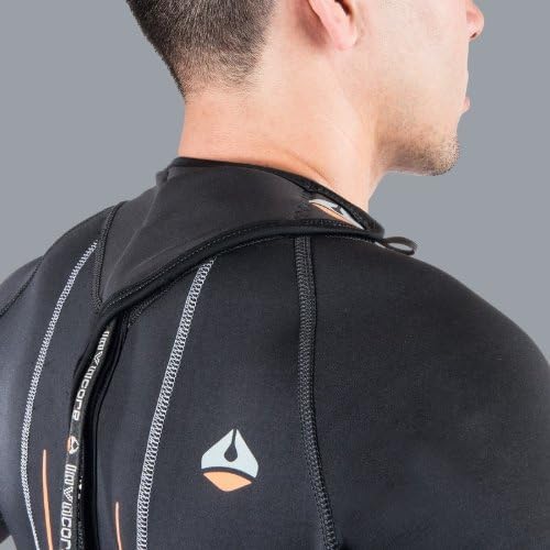 New Men's (Size Medium-Large) LavaCore BackZip Trilaminate Polytherm Full Jumpsuit for Scuba Diving, Surfing, Kayaking, Rafting, Paddling & Many Other Water Sports