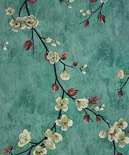 Image of SARVATRAY Kitchen Stickers Oil Proof Heat Resistant, Wall Stickers, Wallpaper for Wall, Vinyl Sheet, Wall 1.5 X 9.5 SQ FT (3 M Mat Mahendi Flower)