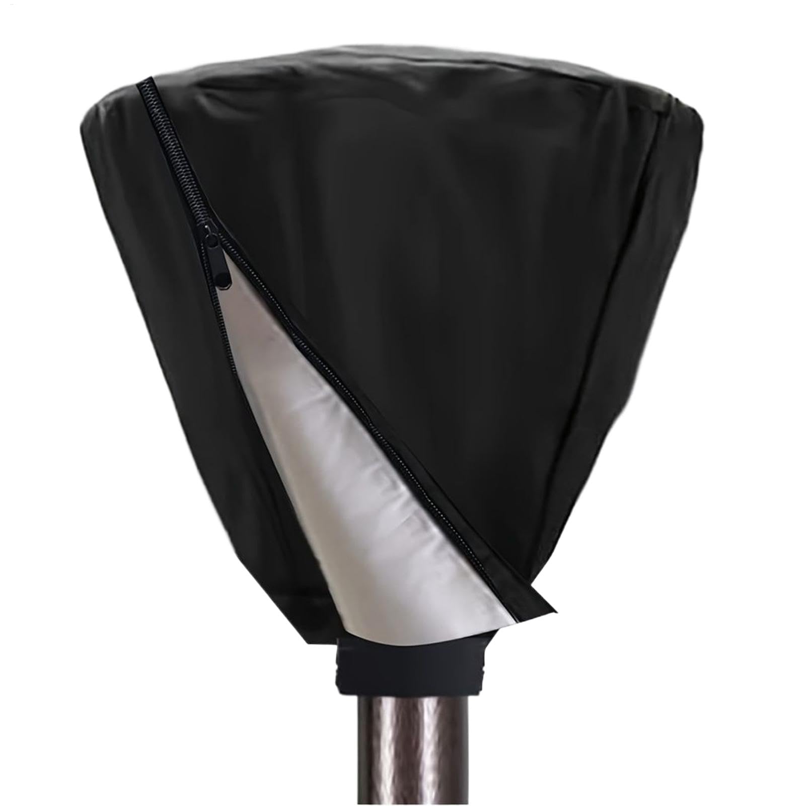 Heat Lamp Covers,Deck Heater Cover with Zipper - Garden Furniture Protector, Outdoor Heating Accessories for Garden and Patio