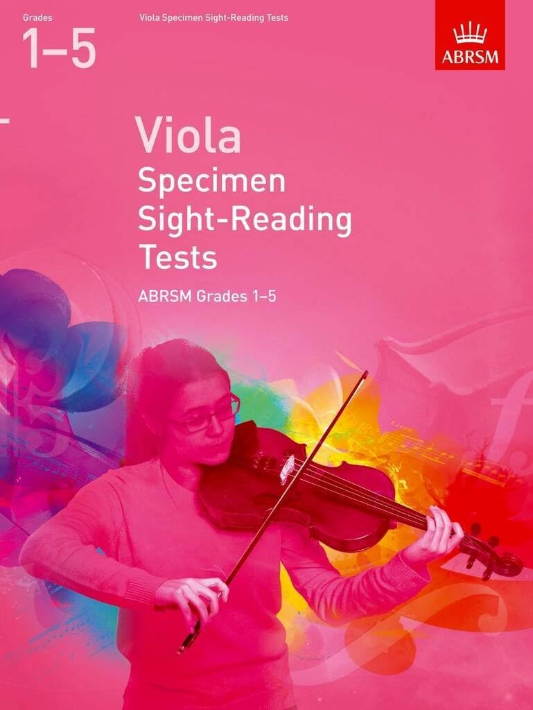Viola Specimen Sight-Reading Tests, ABRSM Grades 1-5: from 2012 SHEET MUSIC