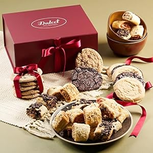 Dulcet Gift Baskets Sweet Success: Gourmet Cookie and Snack Gift Basket for All Occasions present Holidays, Birthday, Sympathy, Get Well, Family or Office Gatherings for Men & Women.