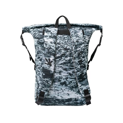 Image of geckobrands Lightweight 30L Waterproof Backpack - Lightweight Watertight Outdoor Bag Hiking Traveling Light Water Activities