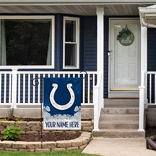 Image of Rico Industries NFL Standard /Primary Personalized 13 inch x 18 inch Double Sided Garden Flag
