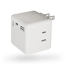 CIO Mate Tap 001 USB 電源タップ コンセント 3口 1500W 充電器 type-C 2ポート type-A 1ポート 20W iPhone 15 16 急速充電 Android iPad スマートフォン タブレット スイングプラグ 持ち運び (ナチュラルホワイト)