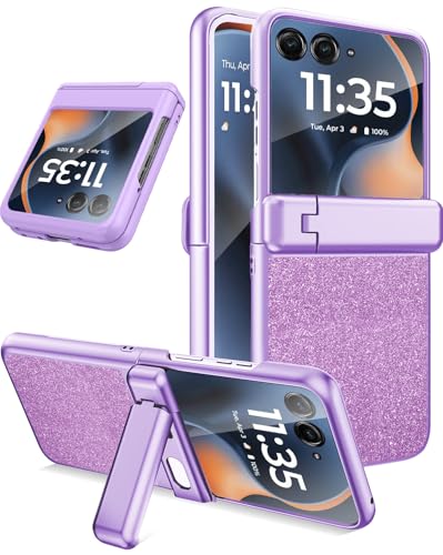 Coque Motorola Razr 60 50 violette antichoc avec protection charnière