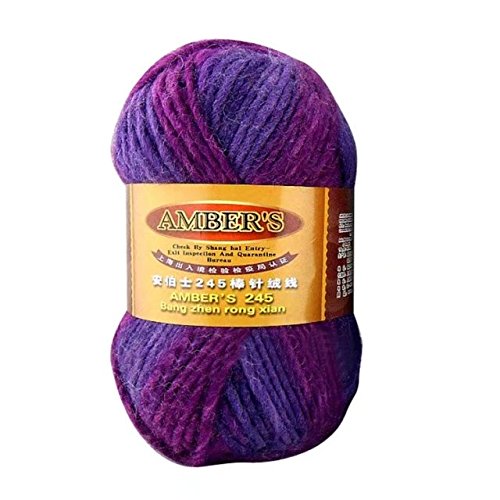 Celine Lin One Skein Thick Wool Economy Hand Knitting Yarn 100G,Multi-Colored28 #TOP24