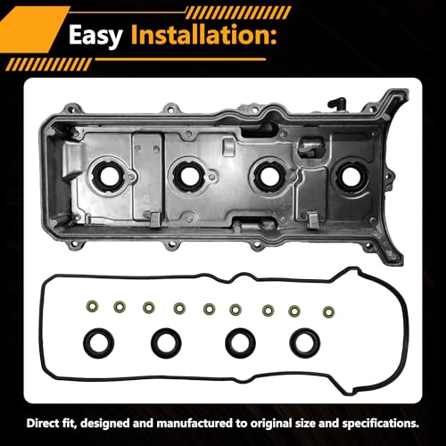 Image of Engine Valve Cover Gasket Set, Replace VS50592R | Compatible with 1998-2009 Lexus GS400 /GS430 /GX470 /LS400 /LS430 /LX470 /SC400 /SC430