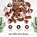 Evanger's Nothing But Natural Gently Dried Beef Hearts Dog & Cat Treats – 3.5 oz – Single-Ingredient, Grain-Free, Protein-Rich Snack for Optimal Pet Vitality