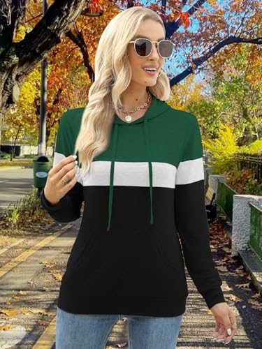 Image of MixShe Women's 2026 Fall Long Sleeve Hoodie Pullover Sweatshirt Lightweight Casual Tops Blouse