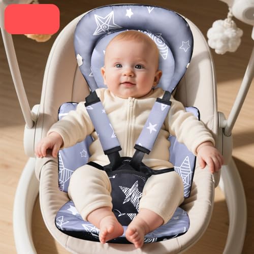 Coussin doux pour bébé pour éviter l'inconfort en poussette et siège auto - 2