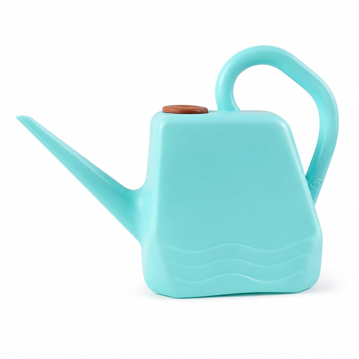 Mshine Watering Can with Long Spout and Sturdy Handle, Turquoise, Plastic with Terracotta Cap, 2 Litre, for Indoor and Outdoor Plants, Garden, Flowers, Herbs Multicolor Pack of 1-image-40