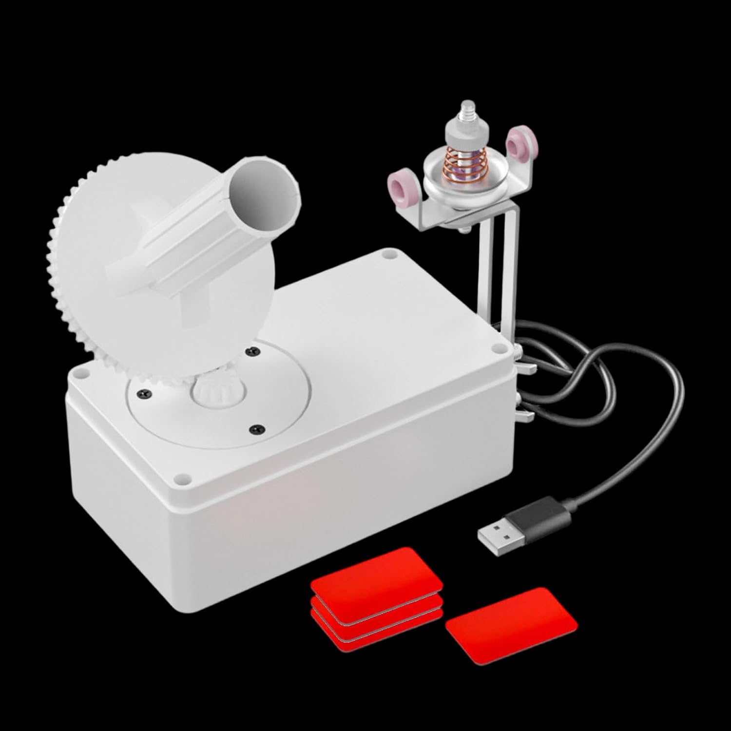 shamjina Electric Yarn Winder for Crocheting Knitting Crafting Enthusiasts Gift Compact Weaving Ball Yarning Cake Roller Winding Tool, Standard Speed