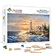 Casse-tête Adulte 300 pièces Phare de la mer Casse-tête Casse-tête Difficile Cadeau de Jeu de Puzzle 38x26cm Casse-tête Adulte 300 pièces