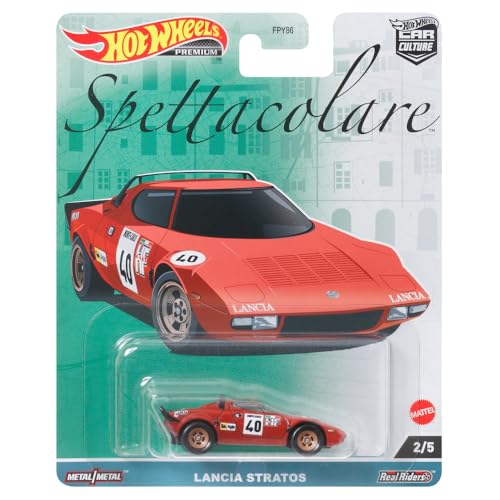 Hot Wheels Premium Spettacolare Lancia Stratos miniatura 1