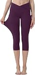 ALONG FIT Non-See-Through Capri Leggings pour les femmes avec des poches de téléphone, haute taille Buttery Soft Yoga Pantalons