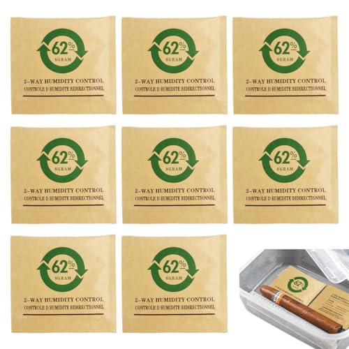 GXGM Sachets Régulateurs d'Humidité 62%, Préservation Arômes et Saveurs, Idéal pour Tabac,...
